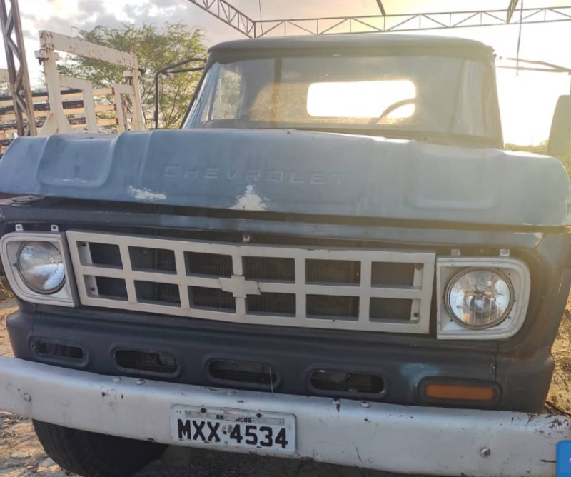 Caminhão/GM D - 60 ano 1981 placa MXX- 4534 - leilão judicial - Não informado RN - lance mínimo R$ 10.000