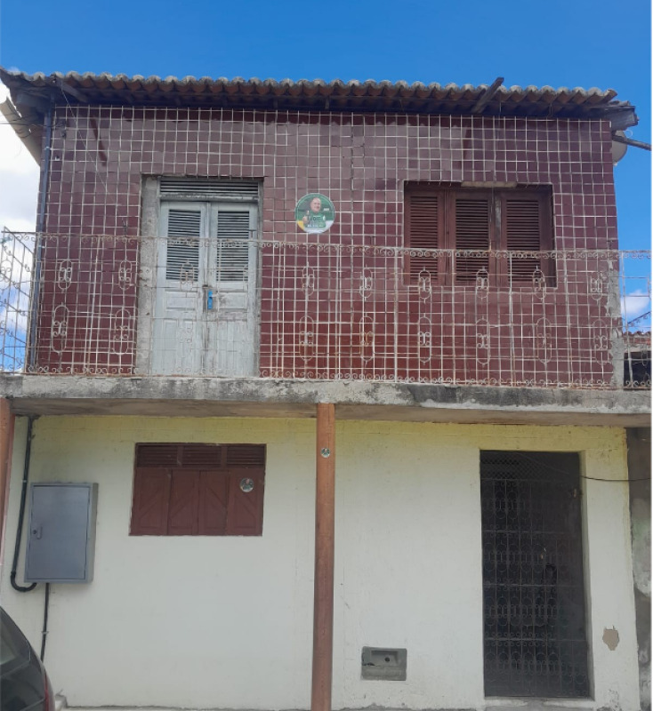 Casa de 2 pavimentos c/ 108,16m², terreno c/ 54,08m², Rua José Horácio, 48, Centro, Angicos/RN - leilão judicial - Angicos RN - lance mínimo R$ 173.992