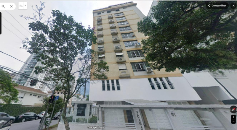 APARTAMENTO Nº 91, TIPO DUPLEX, LOCALIZADO NO 9º ANDAR E EM PARTE DO ANDAR DA COBERTURA DO EDIFÍCIO JOAMAR, Rua Primeiro de Maio, 91 Santos/SP - leilão judicial - Santos SP - lance mínimo R$ 750.000