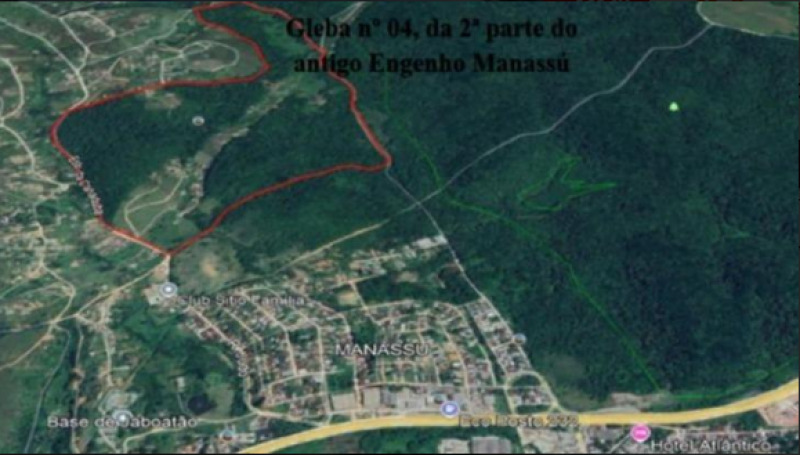 Gleba nº 04, da 2ª parte do antigo engenho manassu, com acesso pela rodovia br-232, nas imediações do km 19, jaboatão dos guararapes/pe. com área registrada de 69,5320. com benfeitorias.